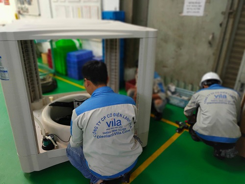 Trúng thầu lắp đặt máy làm mát công nghiệp cho công ty Việt Nhật